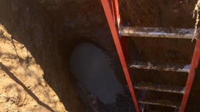 Excavation Complete Photo