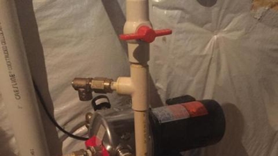 New Booster Pump Photo