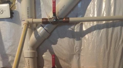 Piping for Whole House Water Filter Photo