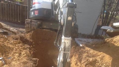 Digging the Trench Photo