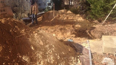 Digging the Trench Photo