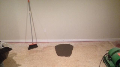 Small Spot of New Concrete Photo