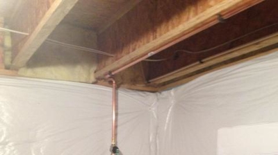 Water Service Entering the Home Photo