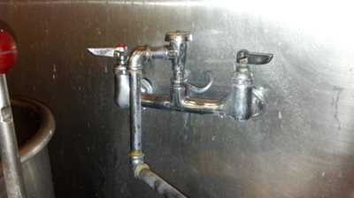 Commercial Faucet Installation Photo
