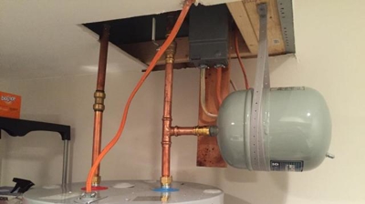 Expansion Water Heater Tank