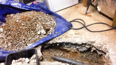 Careful steps are taken to minimize dirt and debris. Photo