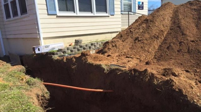 Exposed Power Line Photo