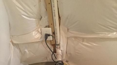 Before Replacement of Sump Pump Photo