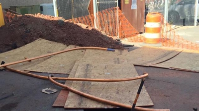 Covering Trench Photo