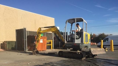 Excavation of Back Alley Photo