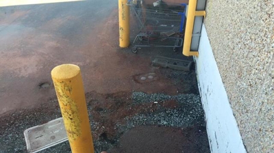 Outside Location of Excavation Photo