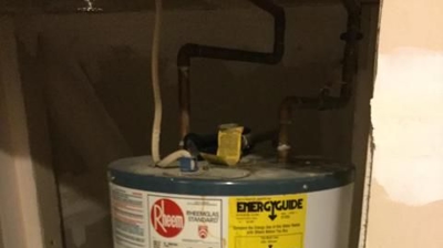 Old 50 Gallon Electric Heater Photo