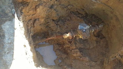 Locating Broken Water Pipe Photo