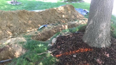 Miss Utility Marks Photo