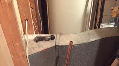 New Water Line Coming into the Home Photo