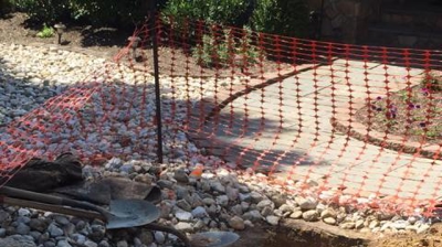 Removal of Water Meter Photo