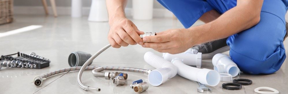 Plumber in Lorton, VA performing plumbing repair services